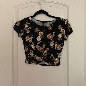 Floral Crop Top
